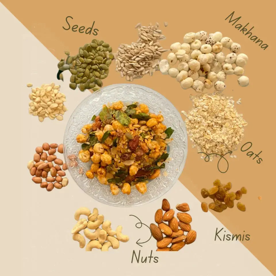 Oats and Trail Mix Farsan