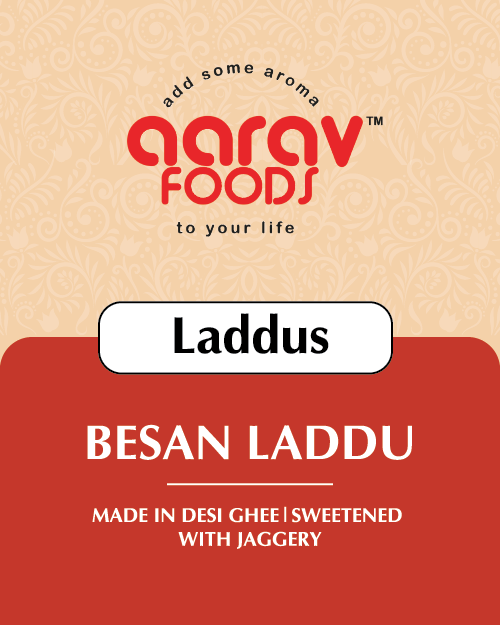 Besan Laddu | Made with Desi Ghee and Jaggery | Traditional Indian Sweet