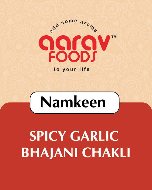 Spicy Garlic Bhajani Chakli