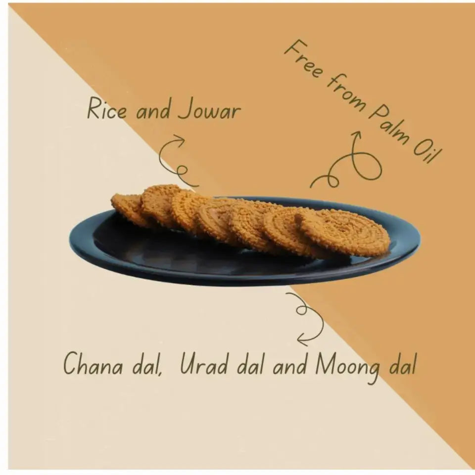 Bhajani Chakli | Authentic Maharashtrian Crispy Fried Snack