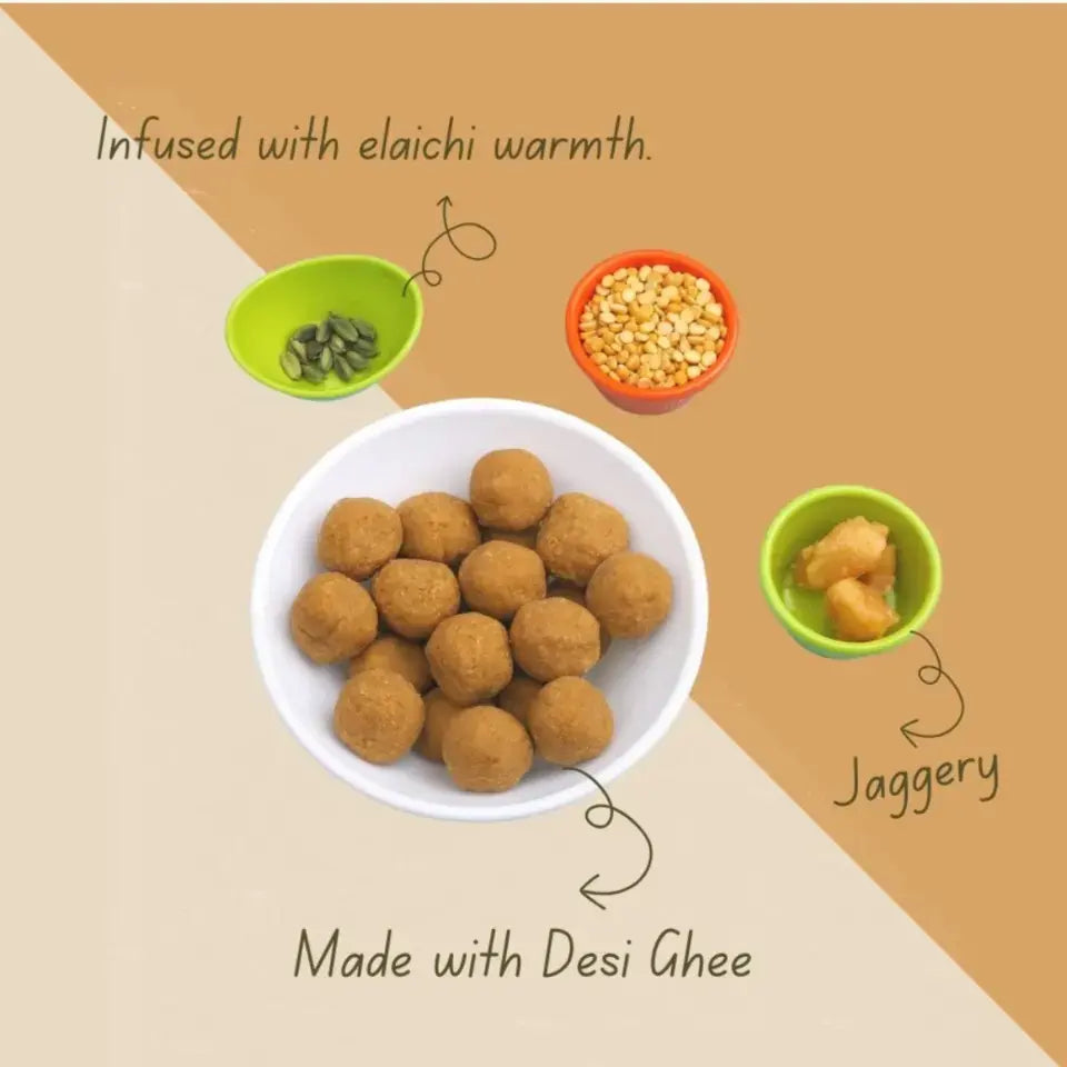 Besan Laddu | Made with Desi Ghee and Jaggery | Traditional Indian Sweet