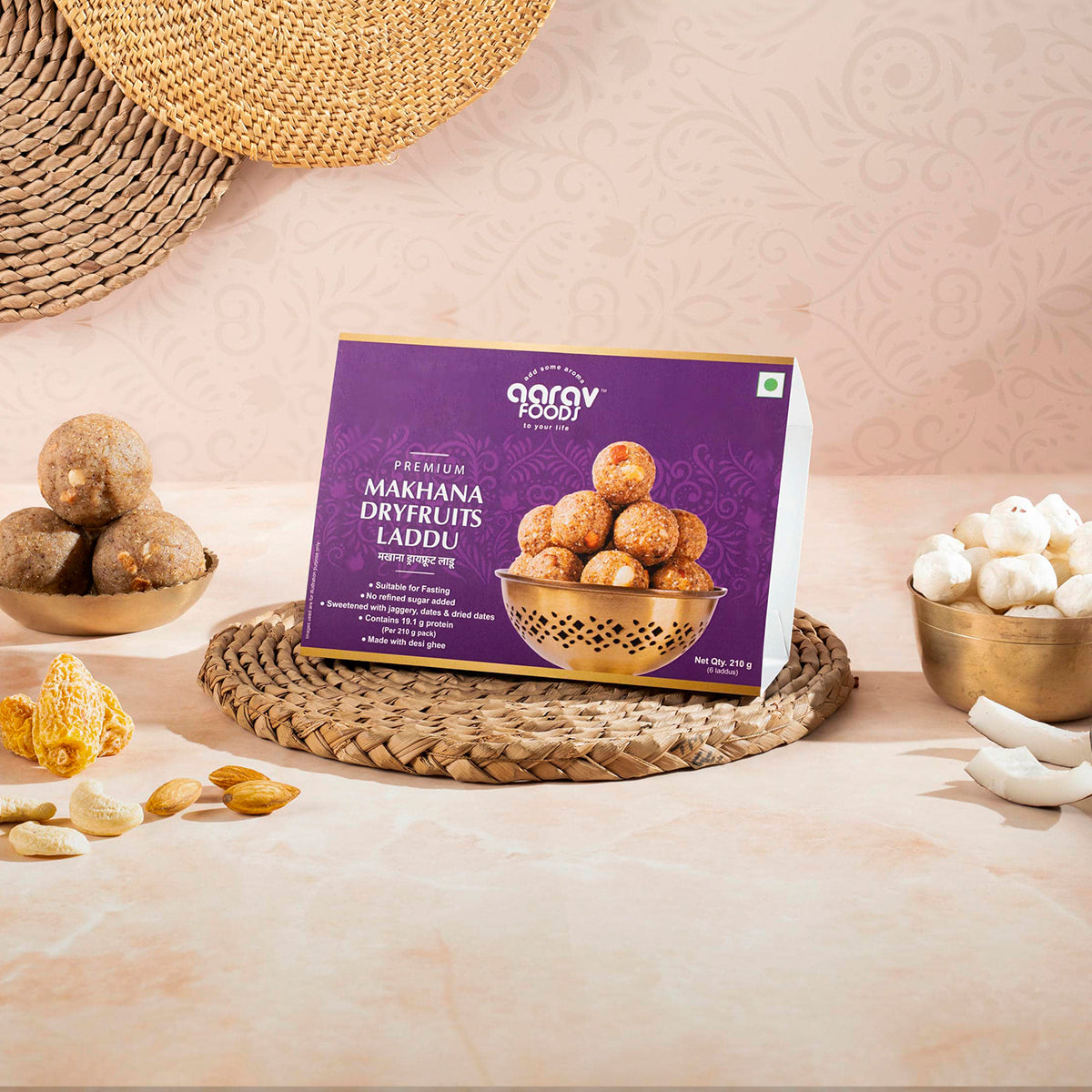 Makhana Dryfruits Laddu