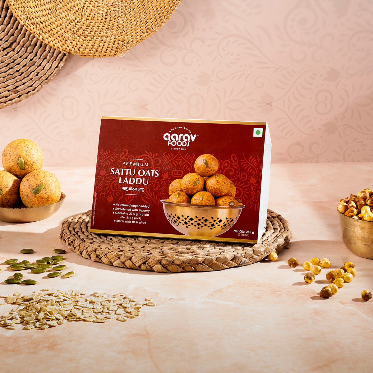 Sattu Oats Laddu