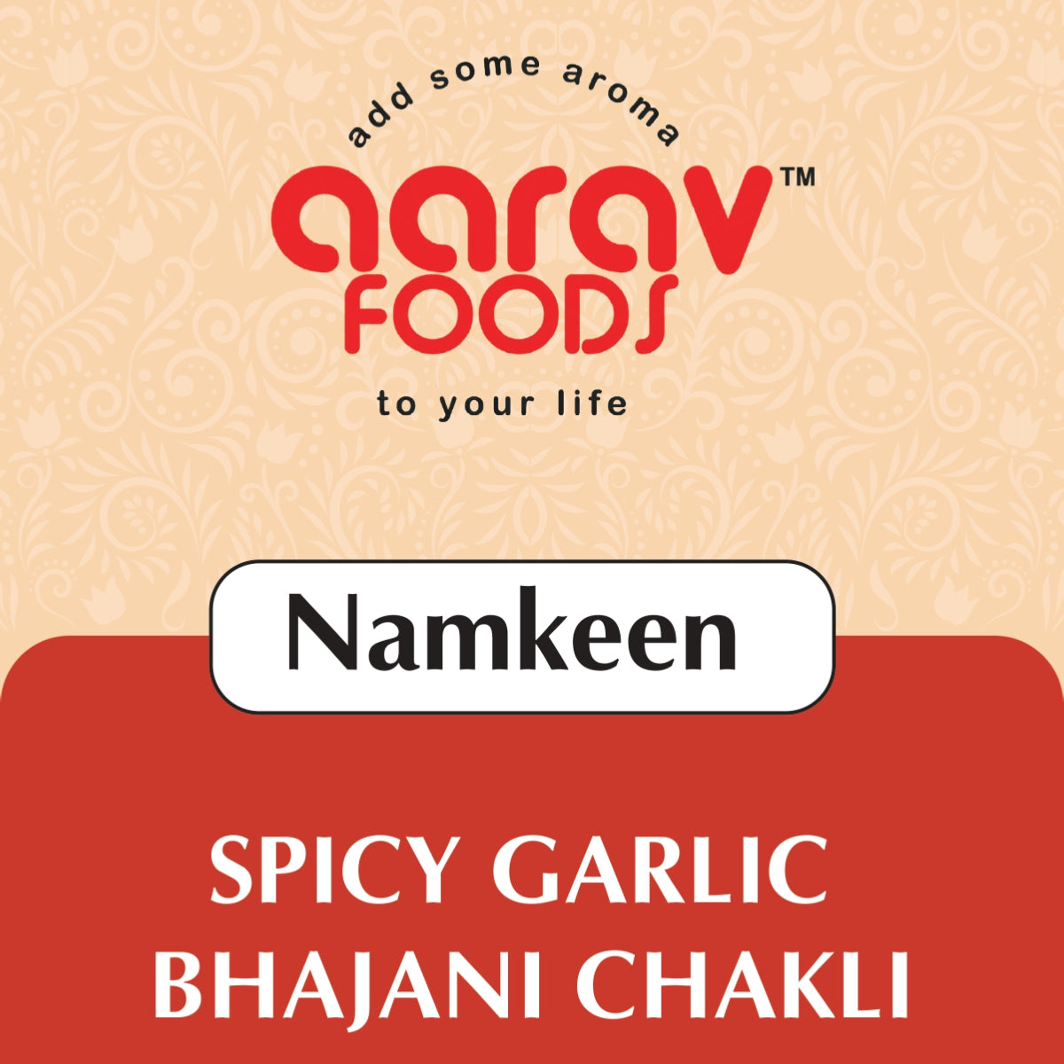 Spicy Garlic Bhajani Chakli
