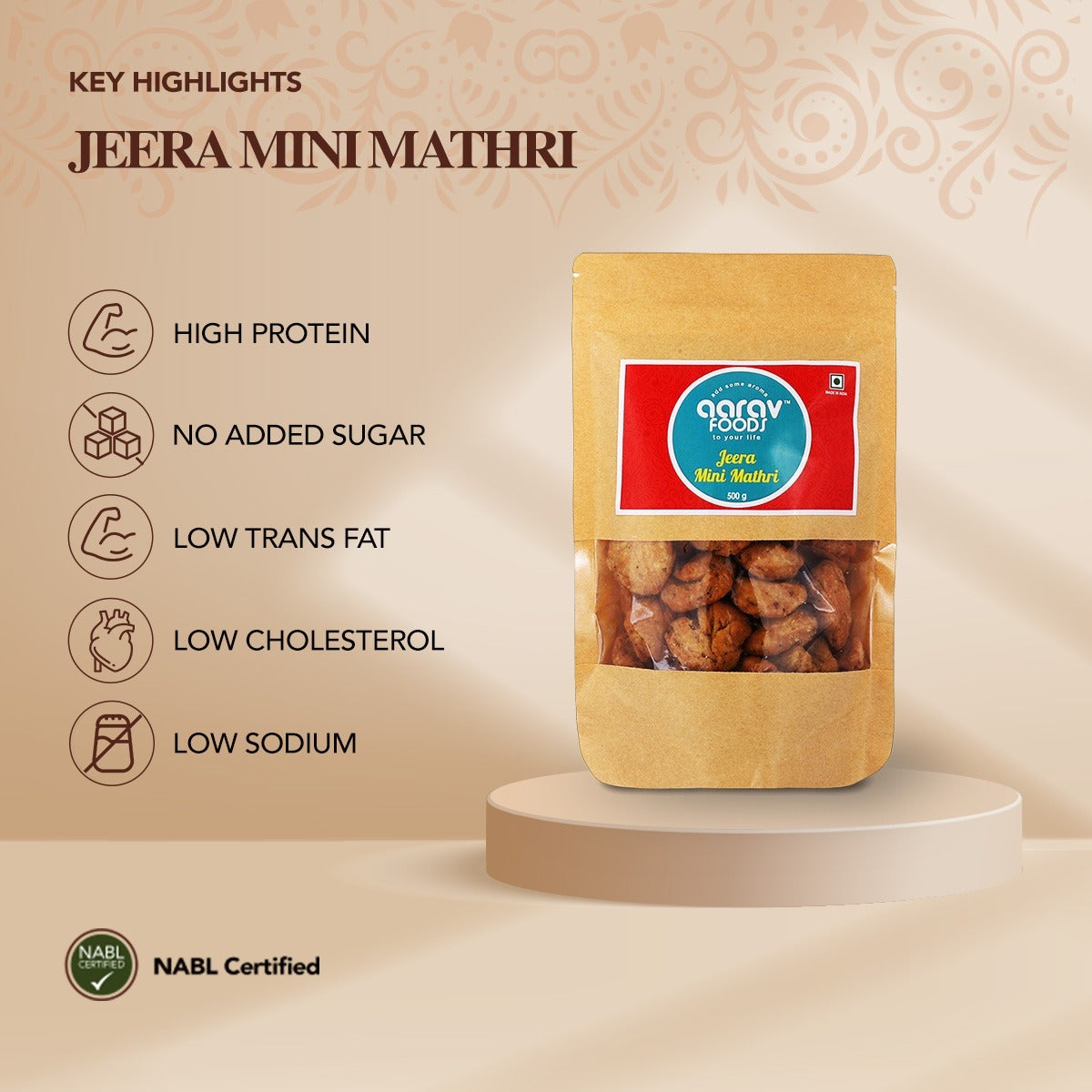 Jeera Mini Mathri